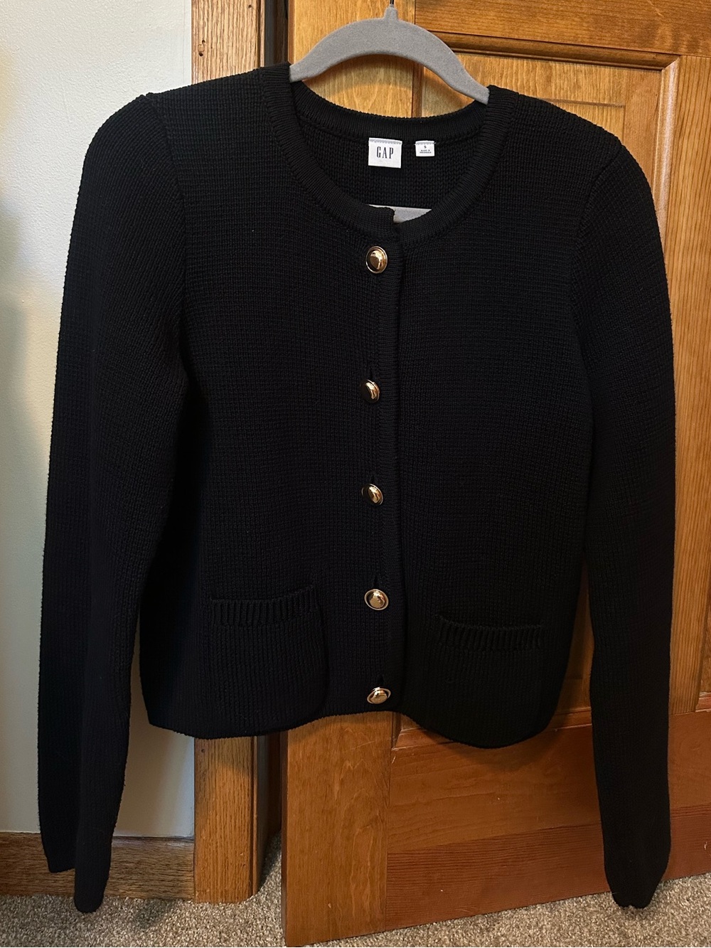 Gap Cardigan Jacket - Gold Buttons